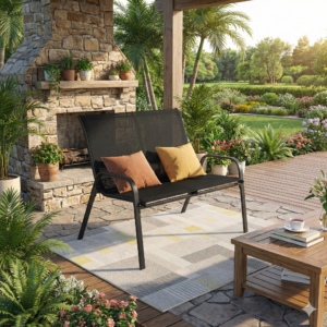 FN24044 - Steel Loveseat